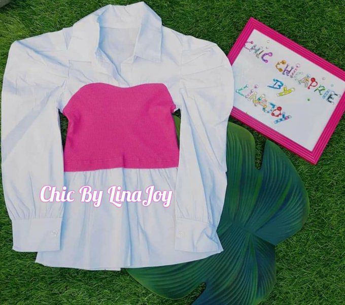 Chemise Tunique Rose  