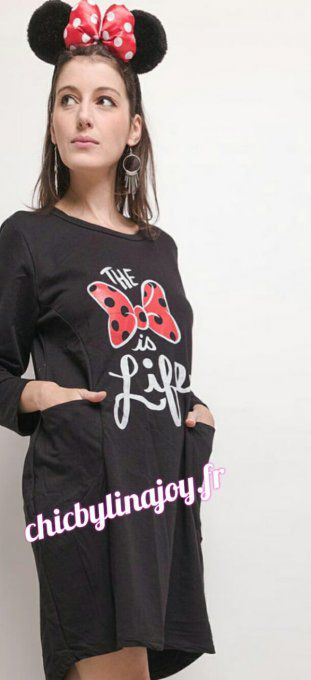 Robe Sweat Bow Minnie 