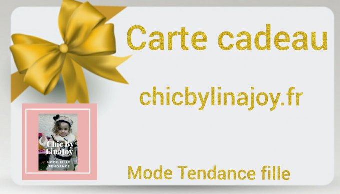 Carte Cadeau 20 euros 