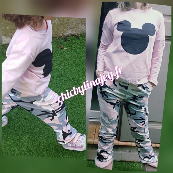 Ensemble camouflage Mickey 