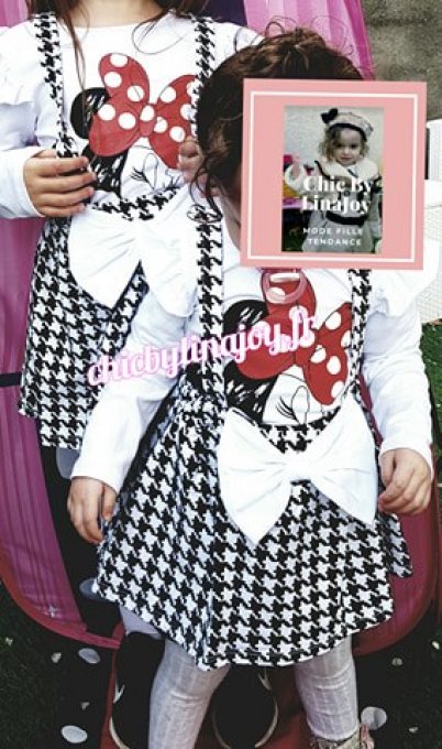 Ensemble Minnie top robe 