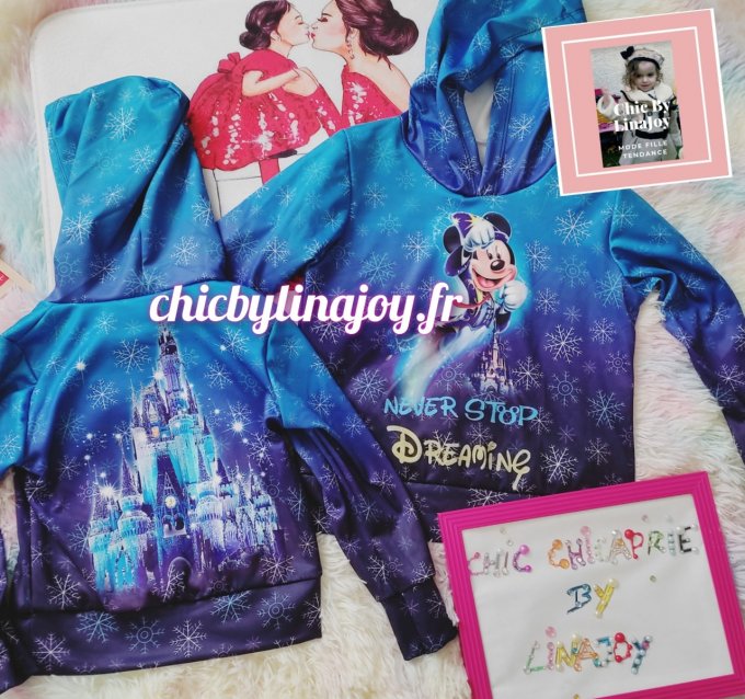 Sweat capuche imprimé Disney 