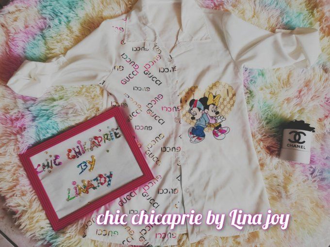 Chic Luxe chemises ou   top 