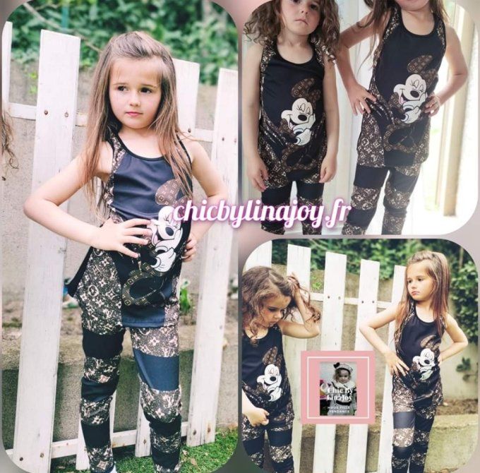 Ensemble Minnie LV chic 