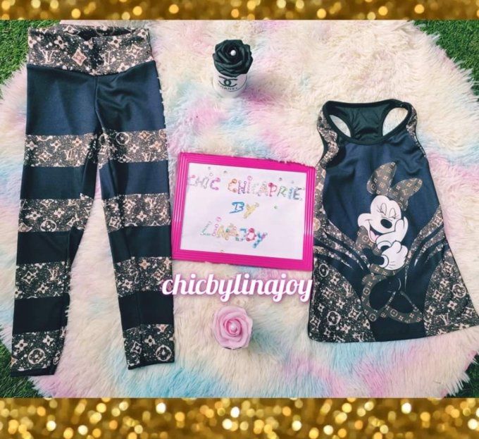 Ensemble Minnie LV chic 