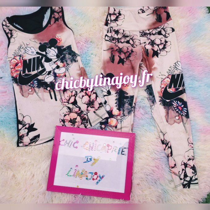 Ensemble Mickey flowers 