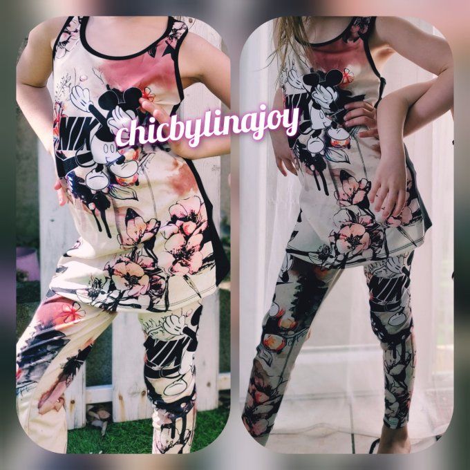 Ensemble Mickey flowers 