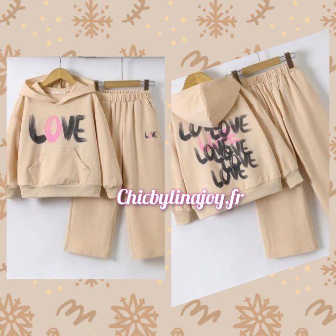 Ensemble Love Jog beige 
